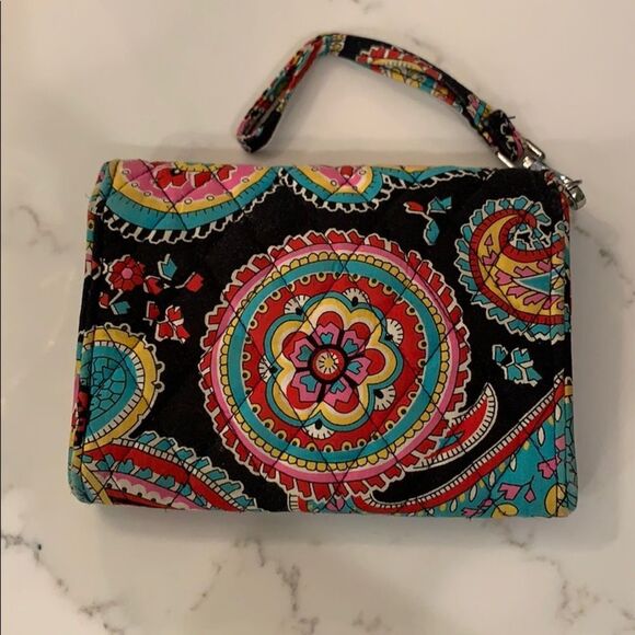 Vera Bradley "Parisian Paisley" Wallet - Picture 3 of 5